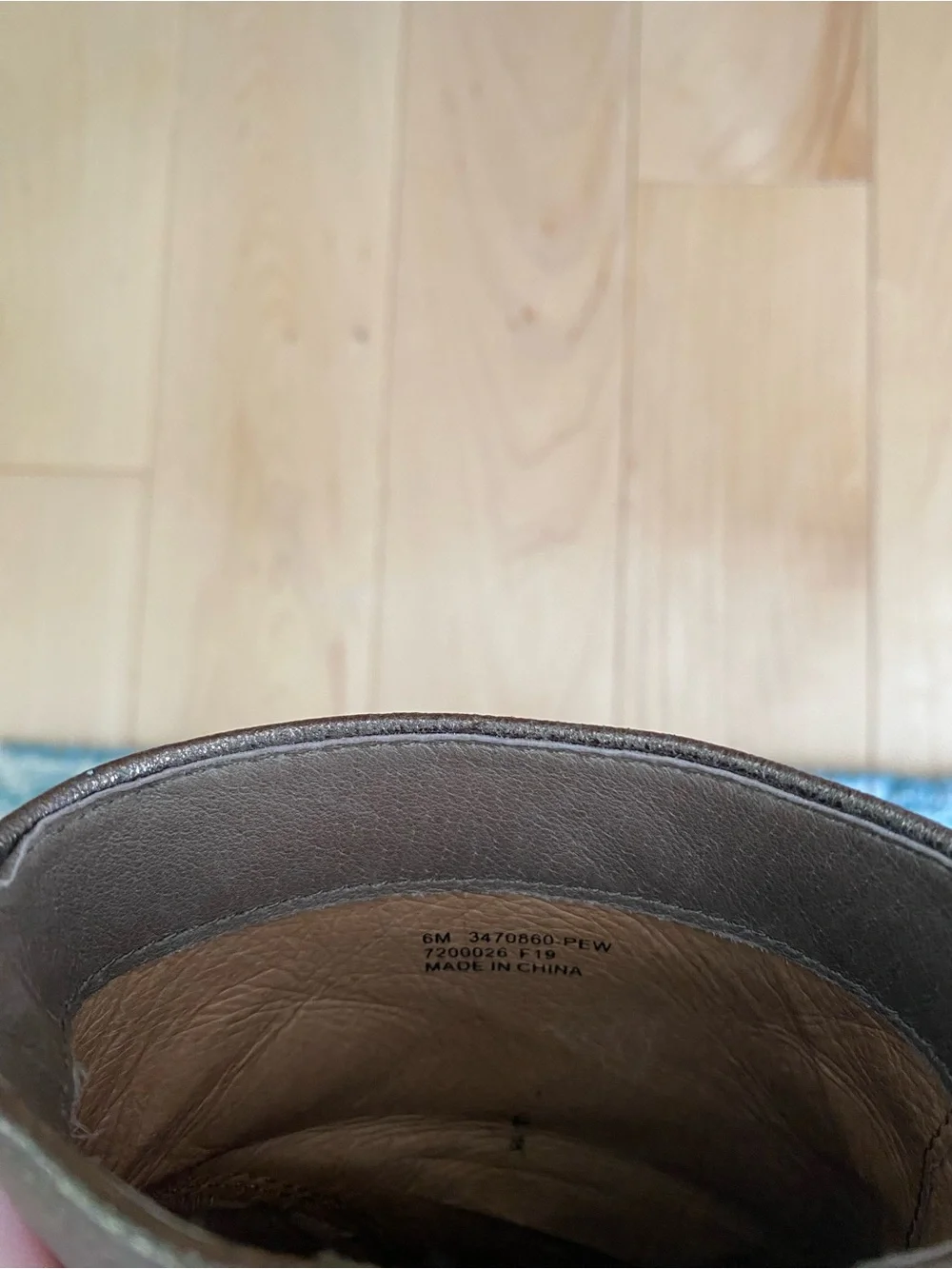Frye Flynn Metallic Leather Ankle Booties